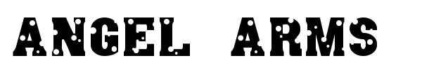 Angel Arms font preview
